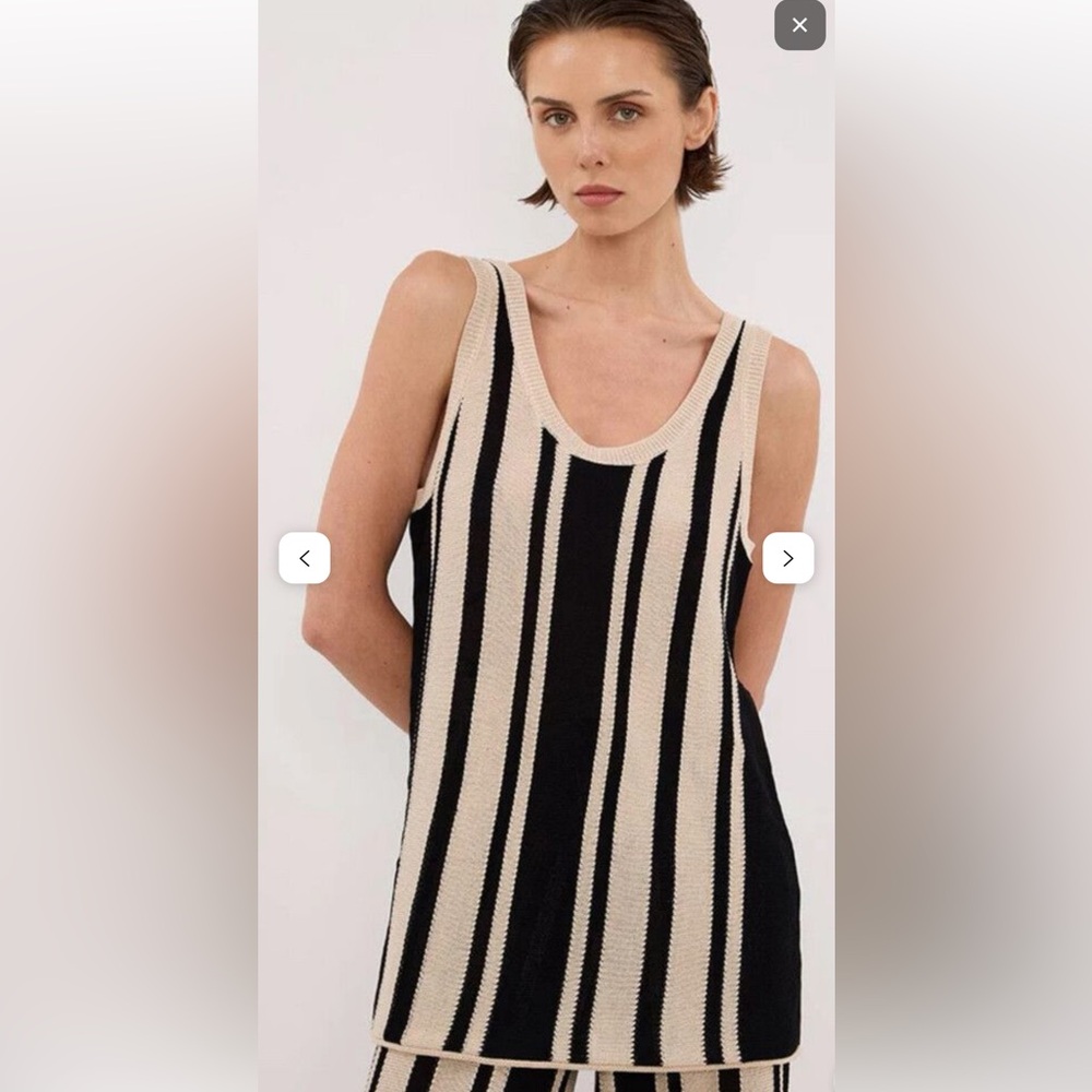 DISSH Delphi Longline Knit Tunic Top